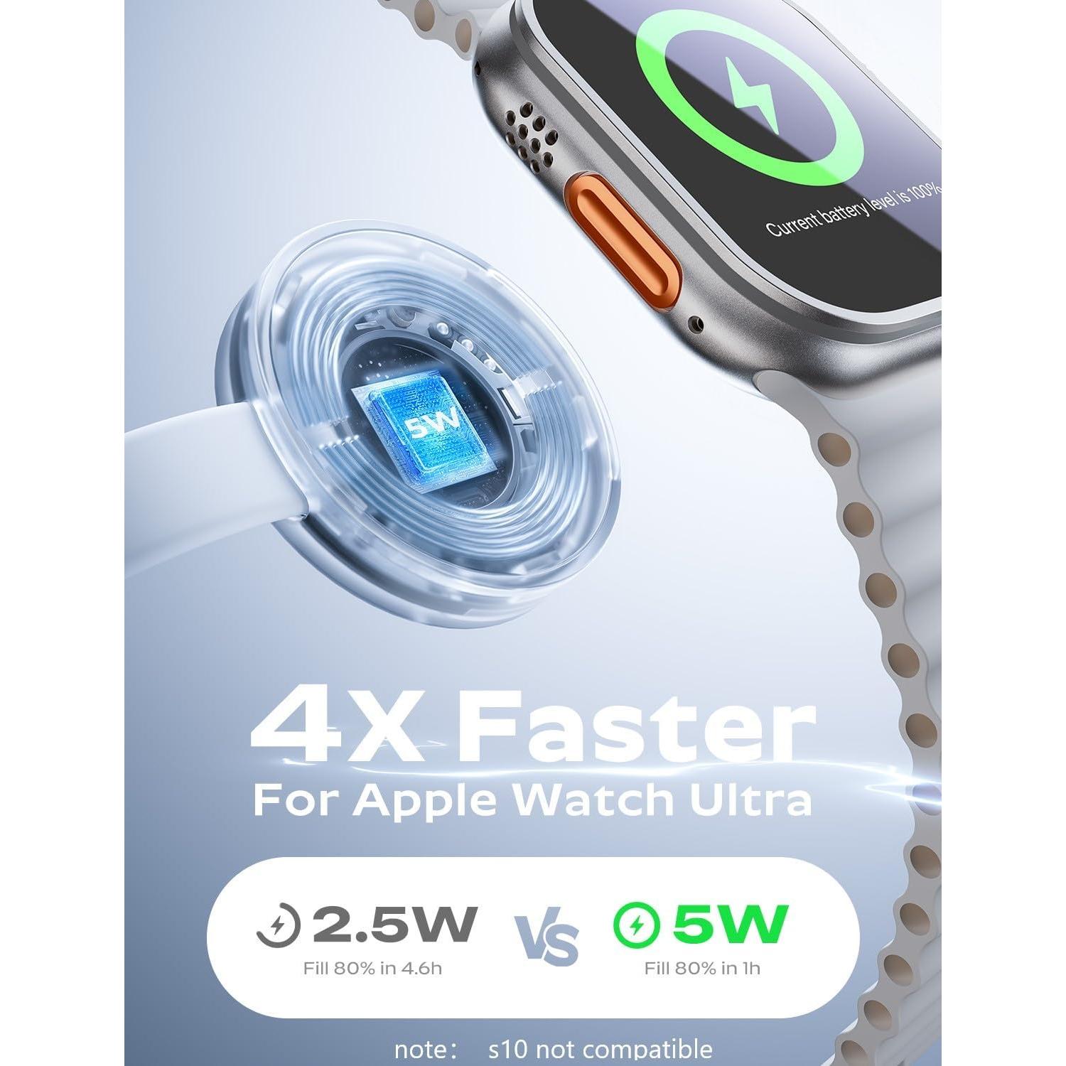 Cargador Inalámbrico 3 en 1 LISEN Qi2 15W para iPhone 16