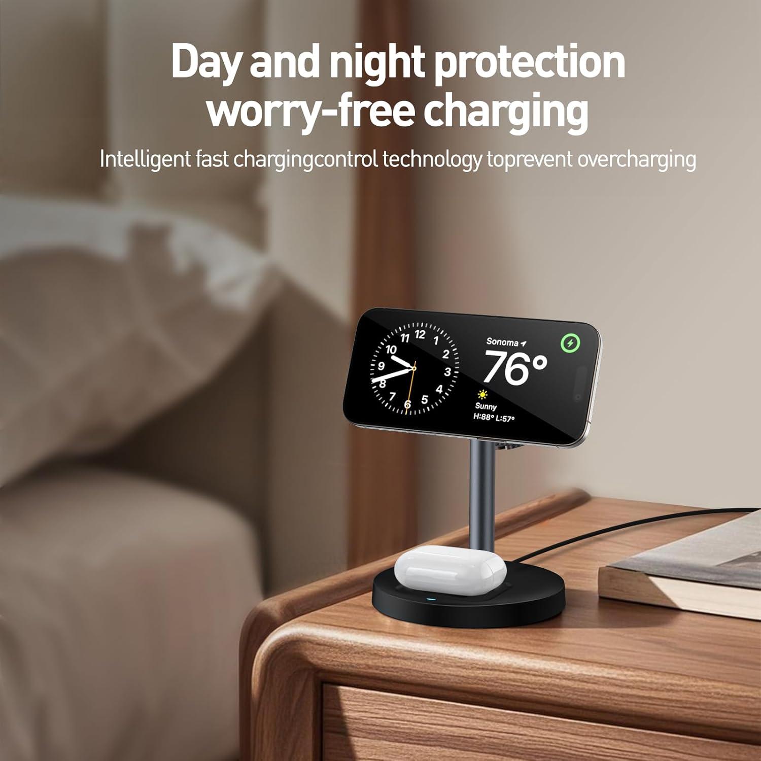 Estación de Carga 3 en 1 FLYING APSARAS para Apple - Carga Rápida