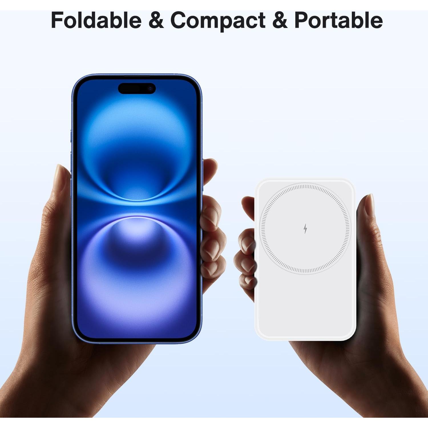 Estación de Carga Inalámbrica 3 en 1 IVANKY Qi2 Plegable