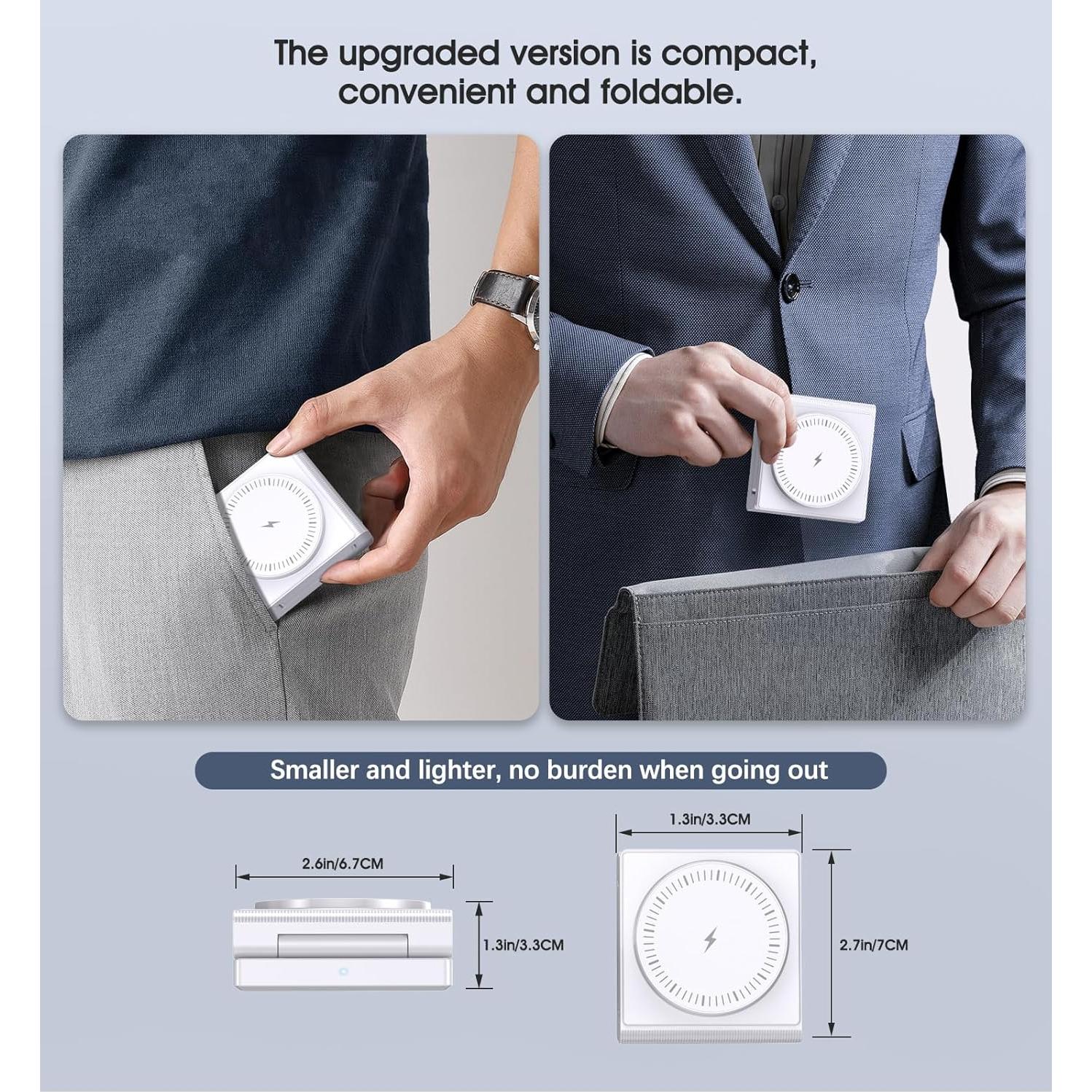 Estación de Carga Inalámbrica 3 en 1 Magnética 18W - Apple