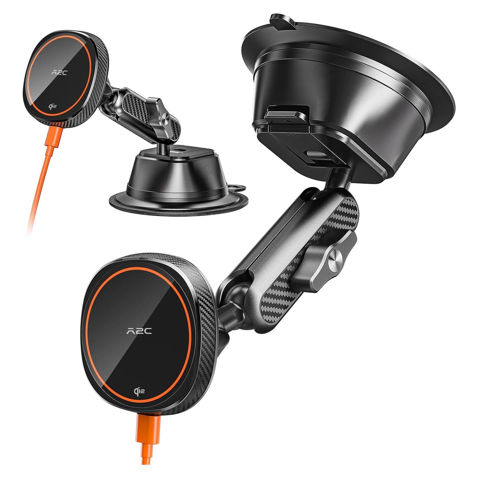 Cargador Inalámbrico A2C Qi2 15W para iPhone 16/15/14/13/12