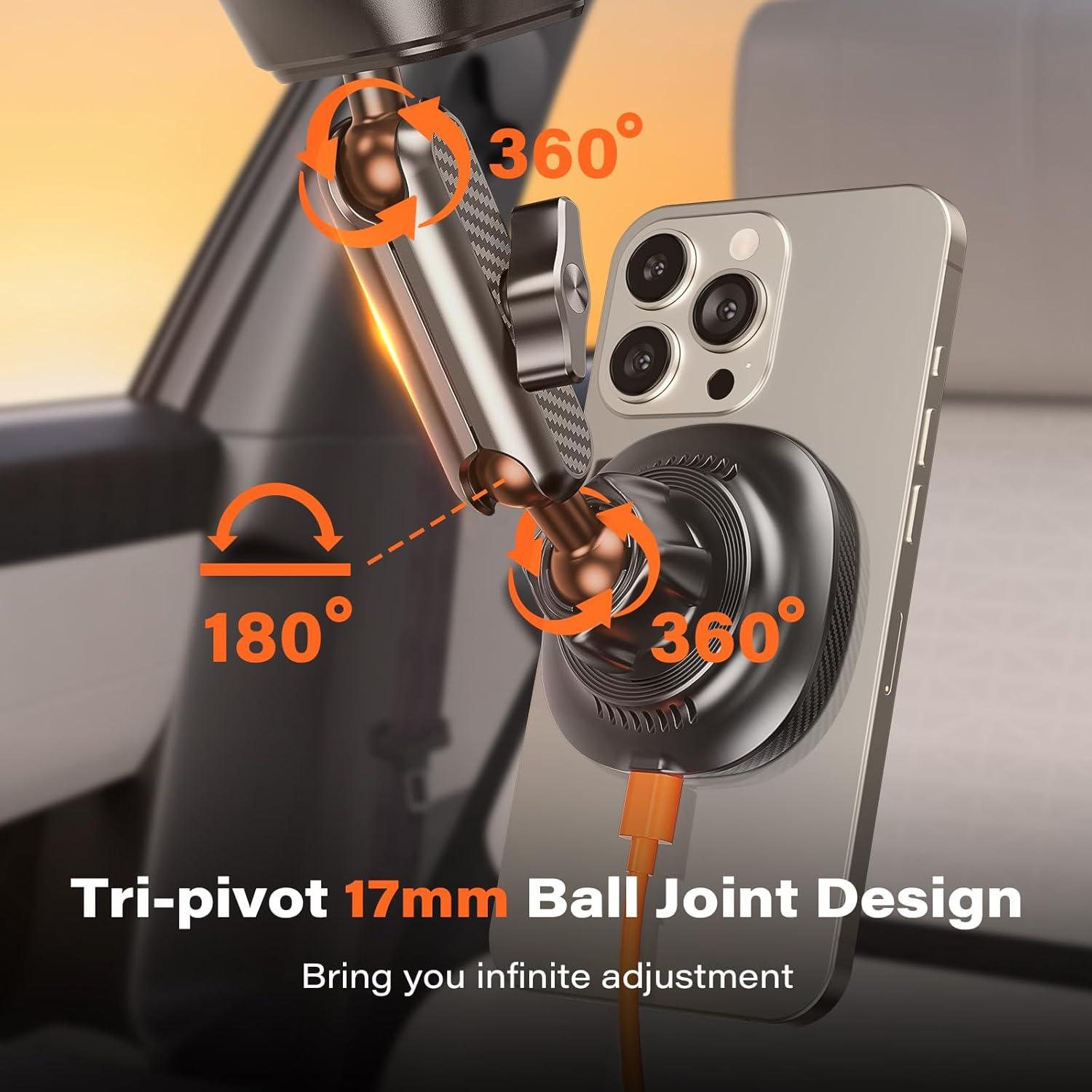 Cargador Inalámbrico A2C Qi2 15W para iPhone 16/15/14/13/12