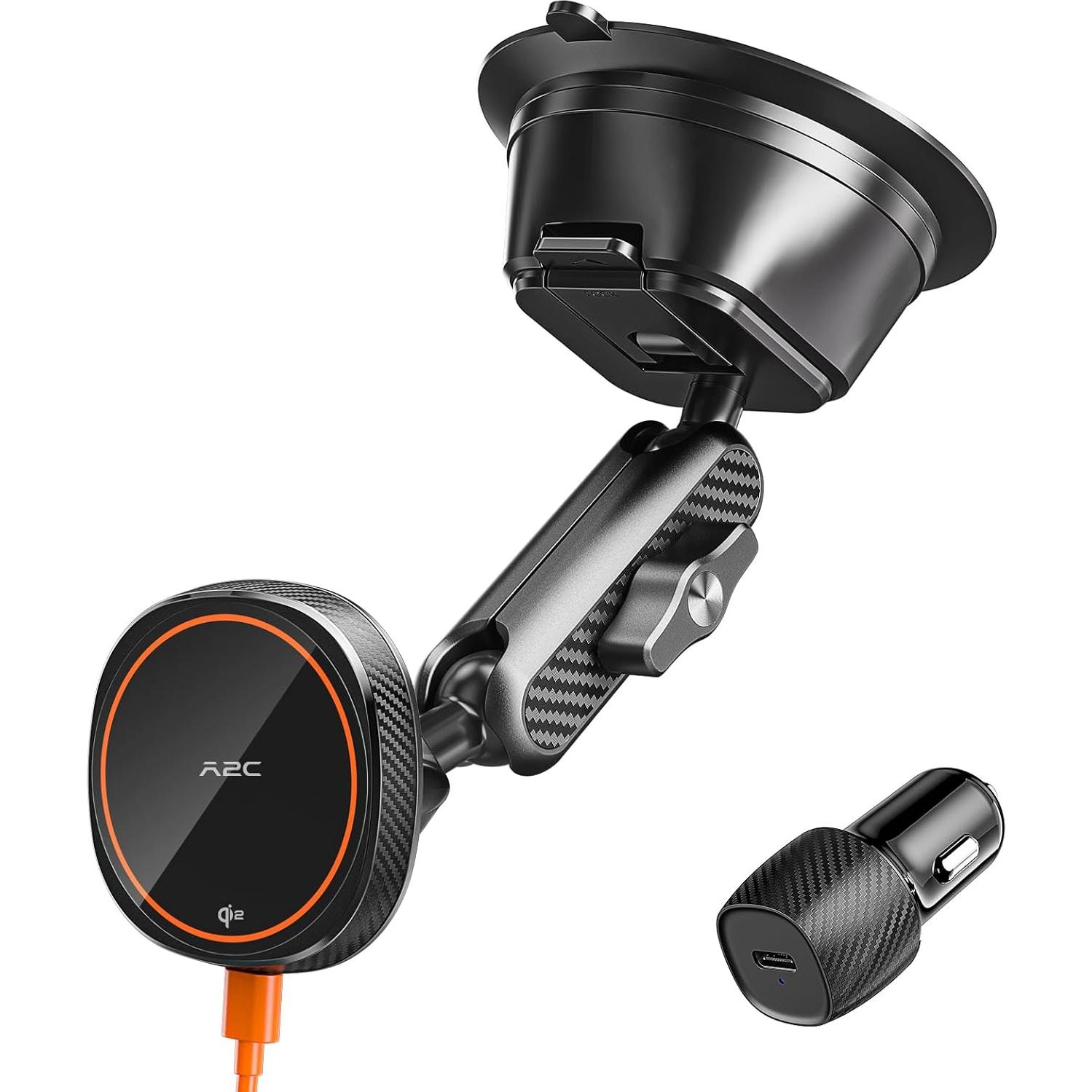 Cargador Inalámbrico A2C Qi2 15W para iPhone 16/15/14/13/12