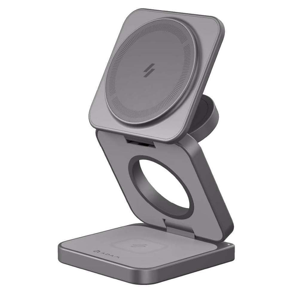 Cargador Inalámbrico Magnético ADAM Mag 3 Pro 15W 3-en-1