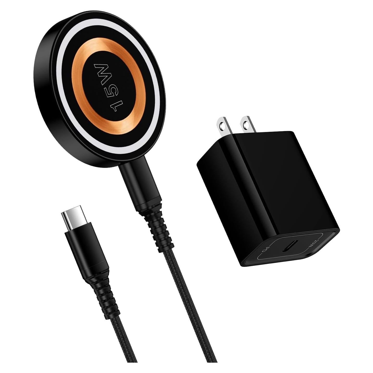 Cargador Inalámbrico Magsafe 15W para iPhone y Samsung