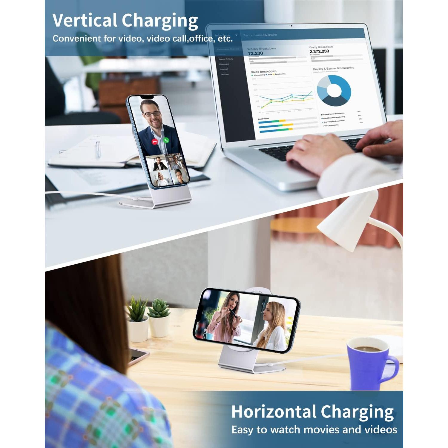 Cargador Inalámbrico Magnético TXXTOL para iPhone 12-16