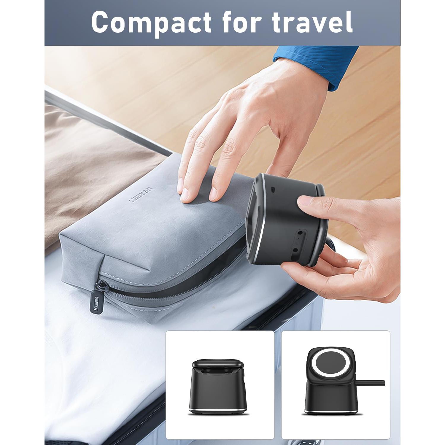 Estación de Carga 3 en 1 IYOFINE 15W para iPhone, Apple Watch y AirPods