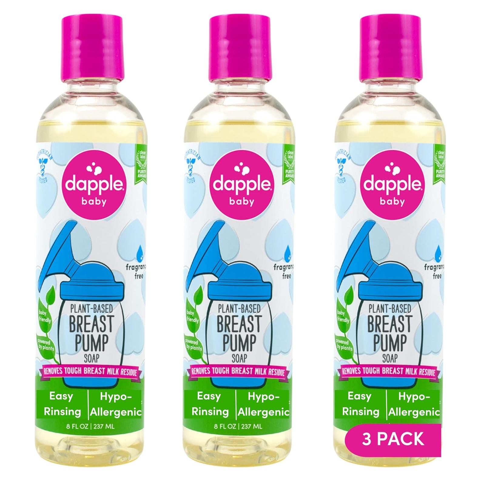 Jabón Líquido Dapple para Extractores de Leche 3x236.6ml