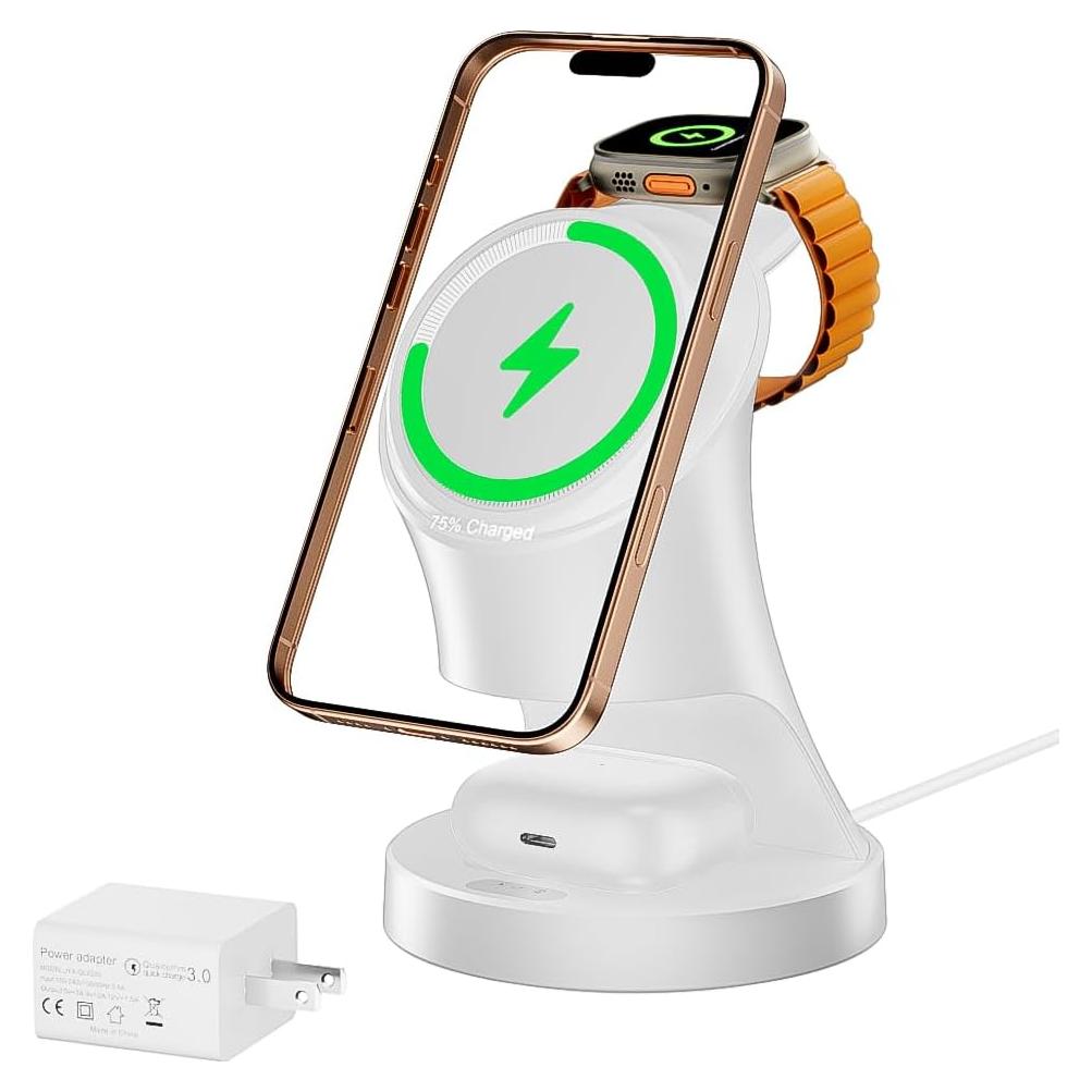 Estación de Carga Inalámbrica 3 en 1 XYH para Apple