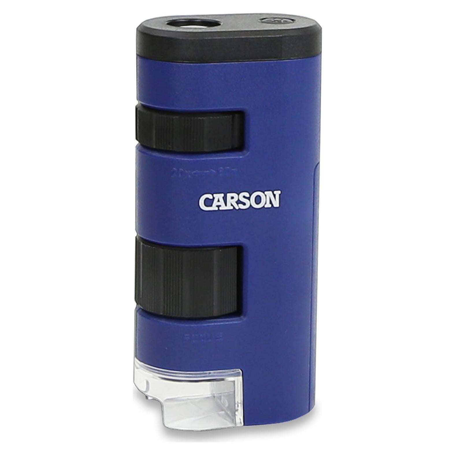 Microscopio de bolsillo Carson Pocket Micro 20x-60x LED MM-450