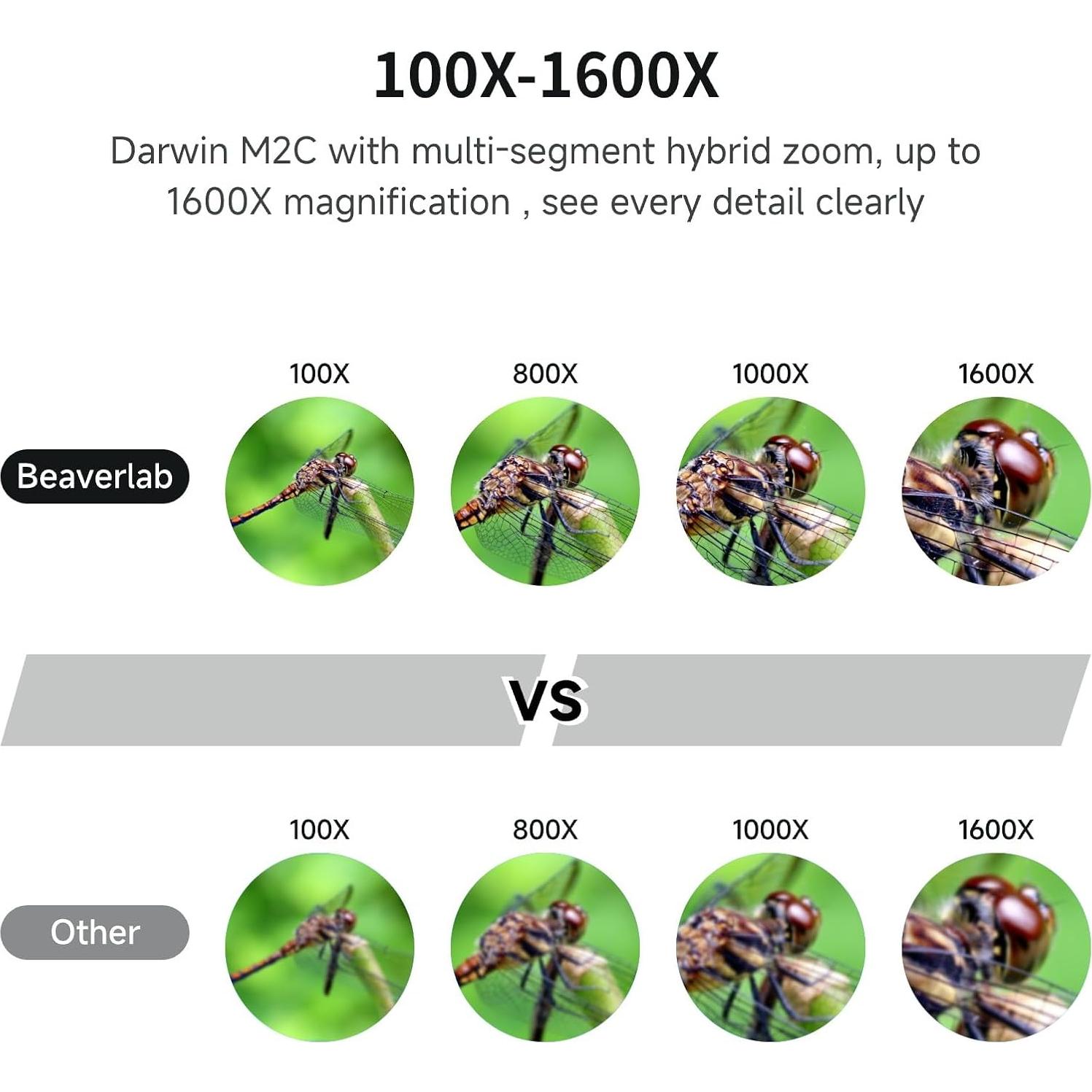 Microscopio Digital Infantil BeaverLab M2C 100X-1600X IPS