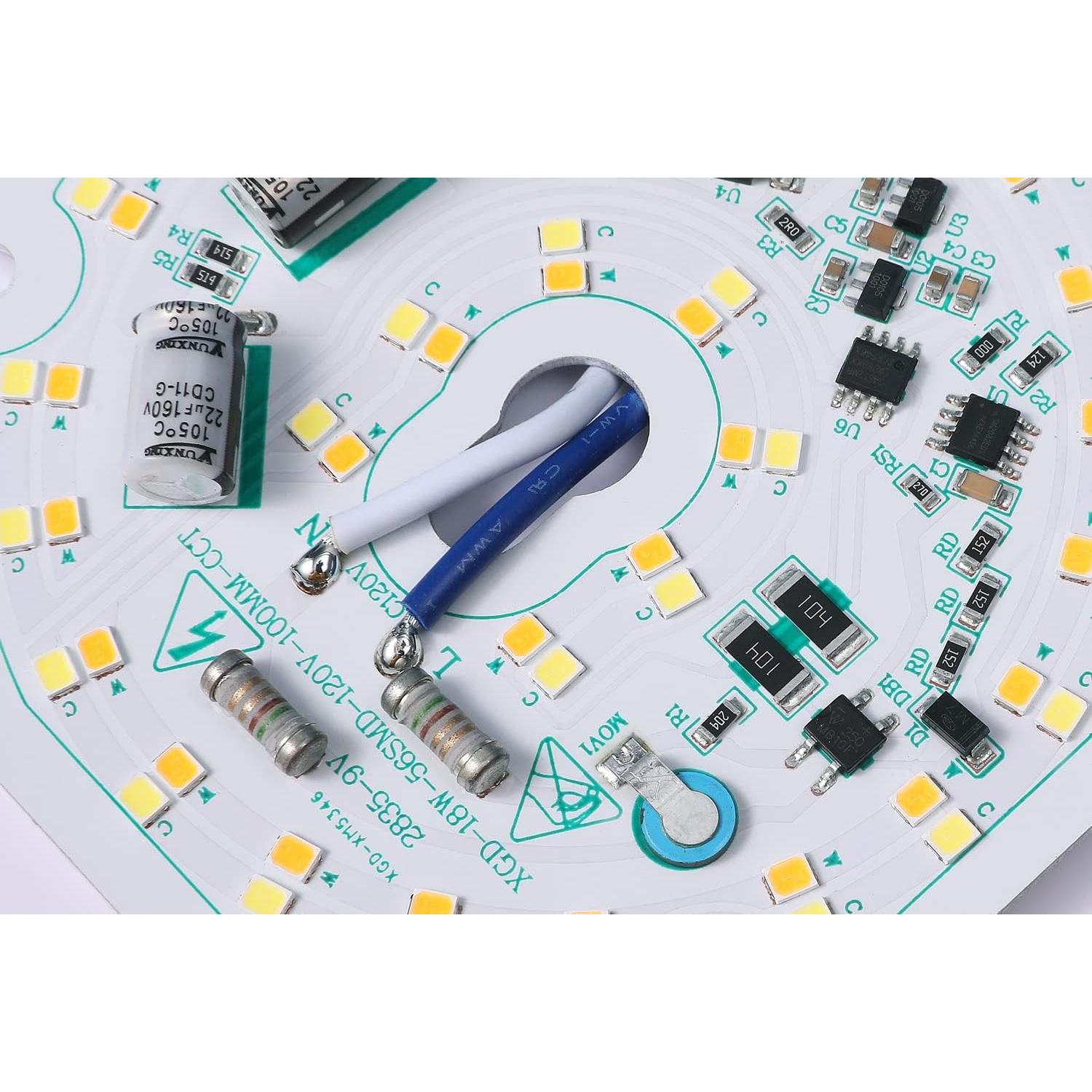 Kit Luz LED Retrofit 10cm Ledytech 18W Regulable 2200LM