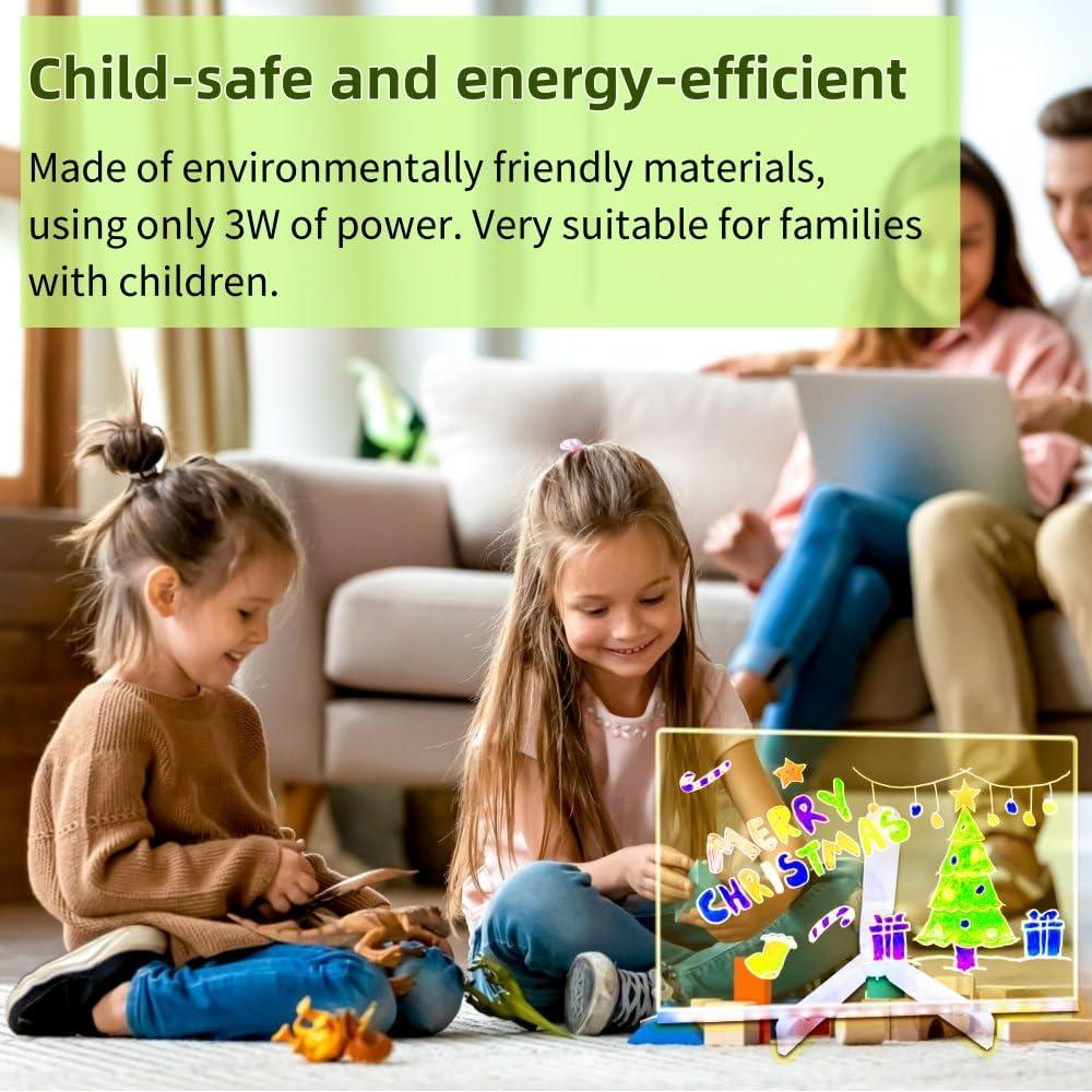 Tablero de Borrado en Seco LULAFAYA 30x20 cm con Led