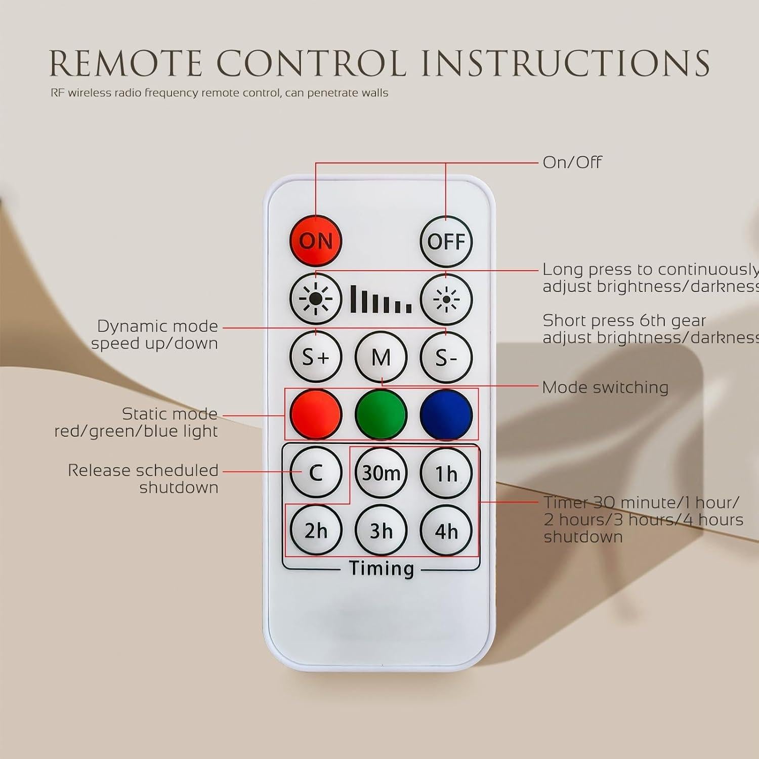 Tablero LED de Borrado en Seco Laysinly 40x30 cm 7 Colores