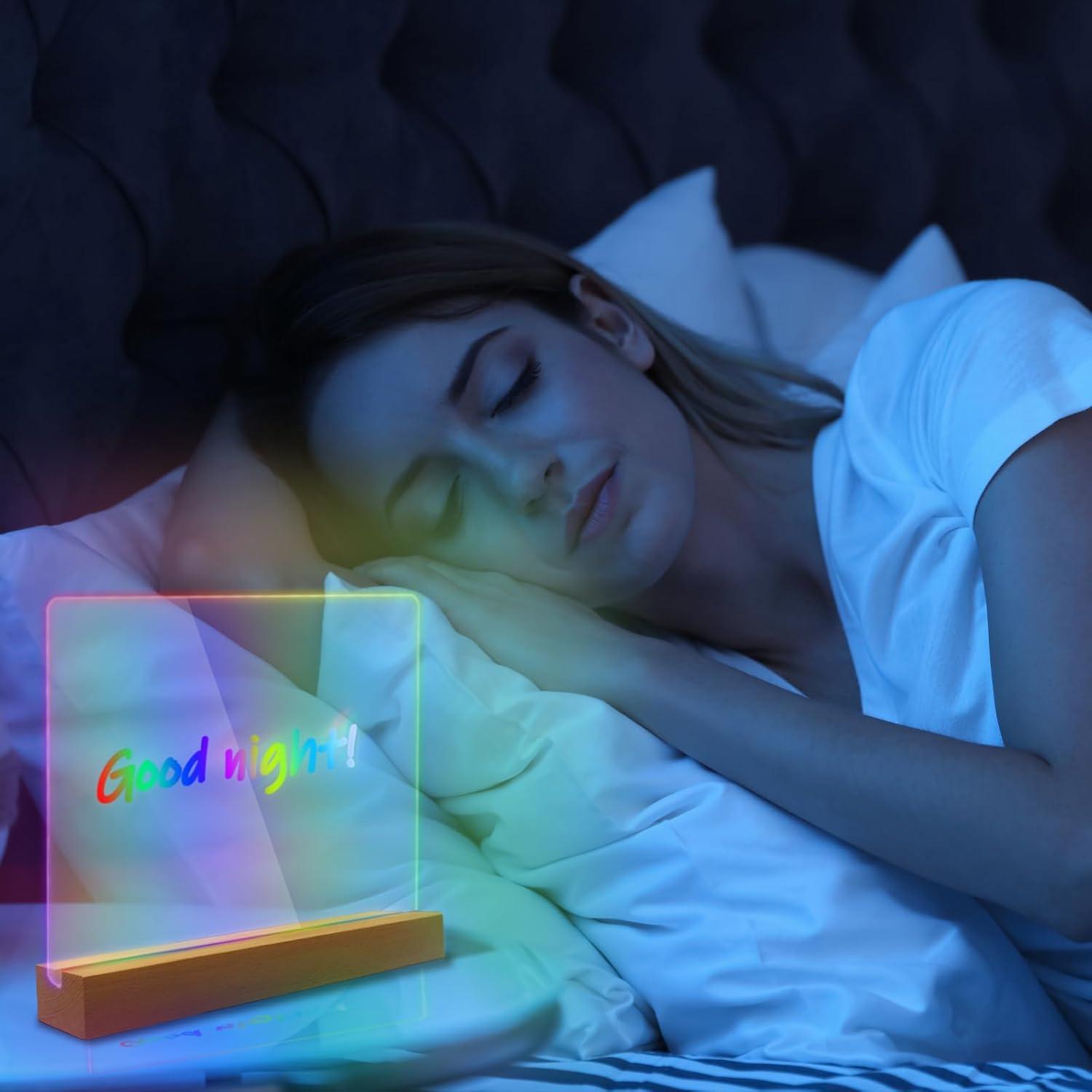 Tablero Blanco Acrílico con Luz LED HaldyeMic 30.48x25.4cm