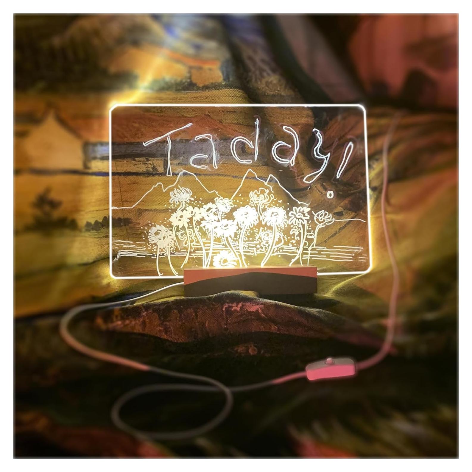 Tablero de Borrado en Seco ANTEISI AA06 30x20 cm con Luz LED