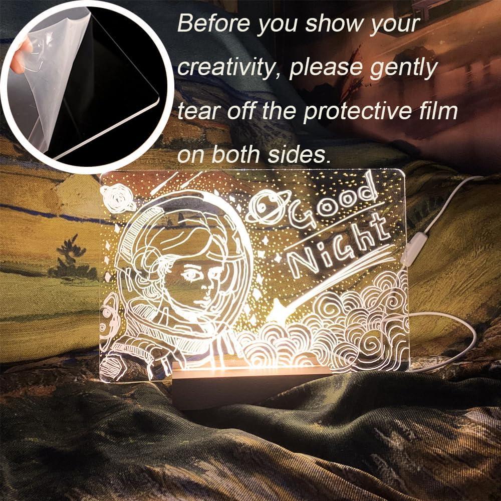 Tablero de Borrado en Seco ANTEISI AA06 30x20 cm con Luz LED