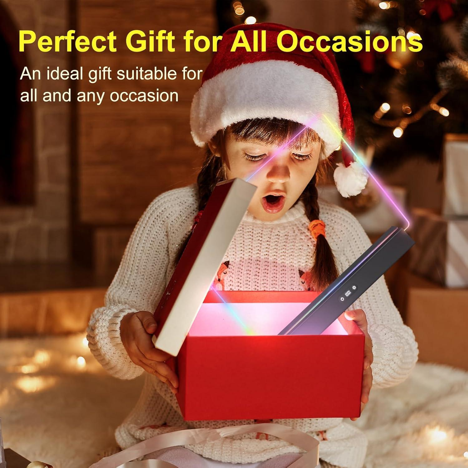 Tablero LED Recargable Bailkind 17" con 9 Modos y 6 Colores