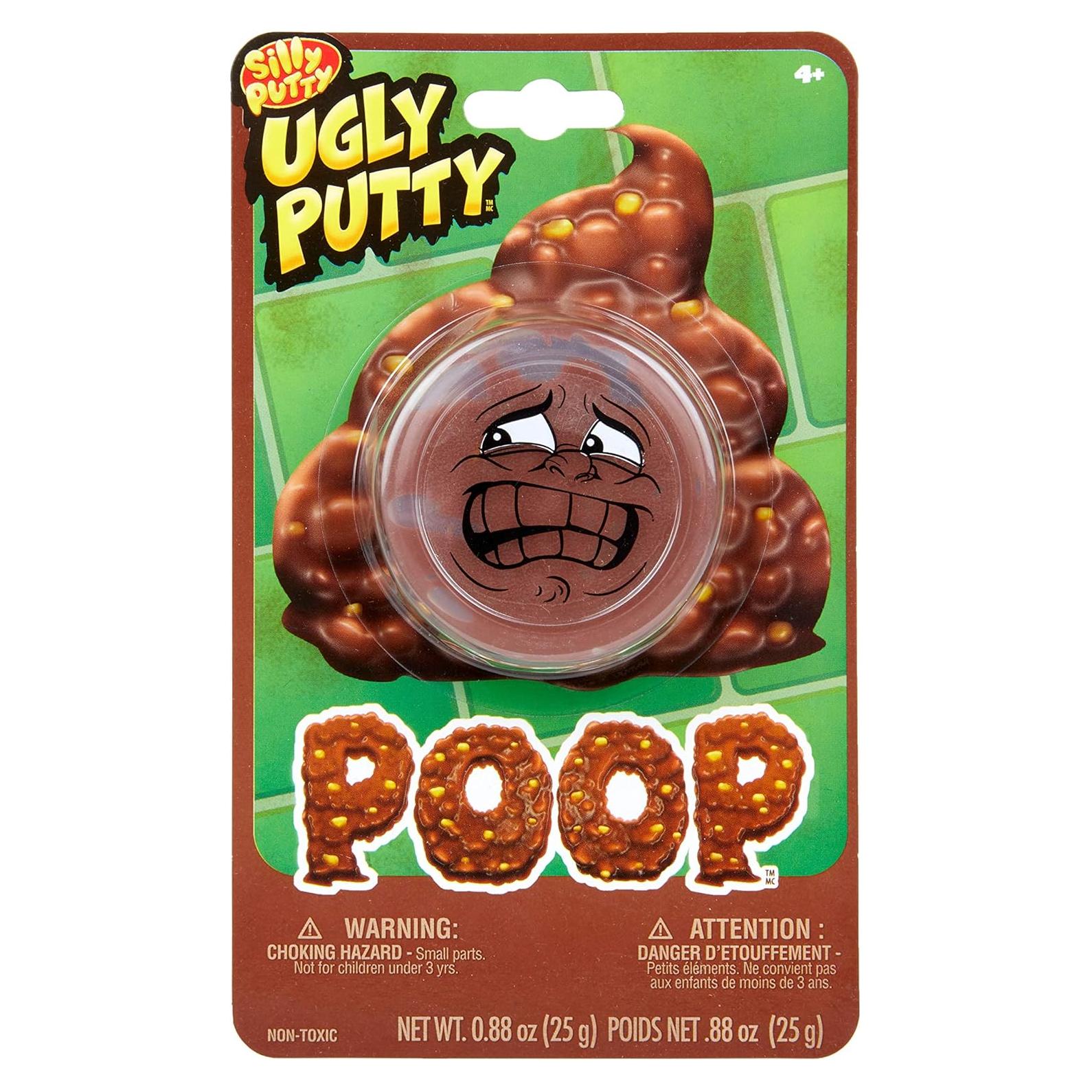 Silly Putty Ugly Putty Fake Poop Toy, Funny Toy for Kids, Gift, 1Count