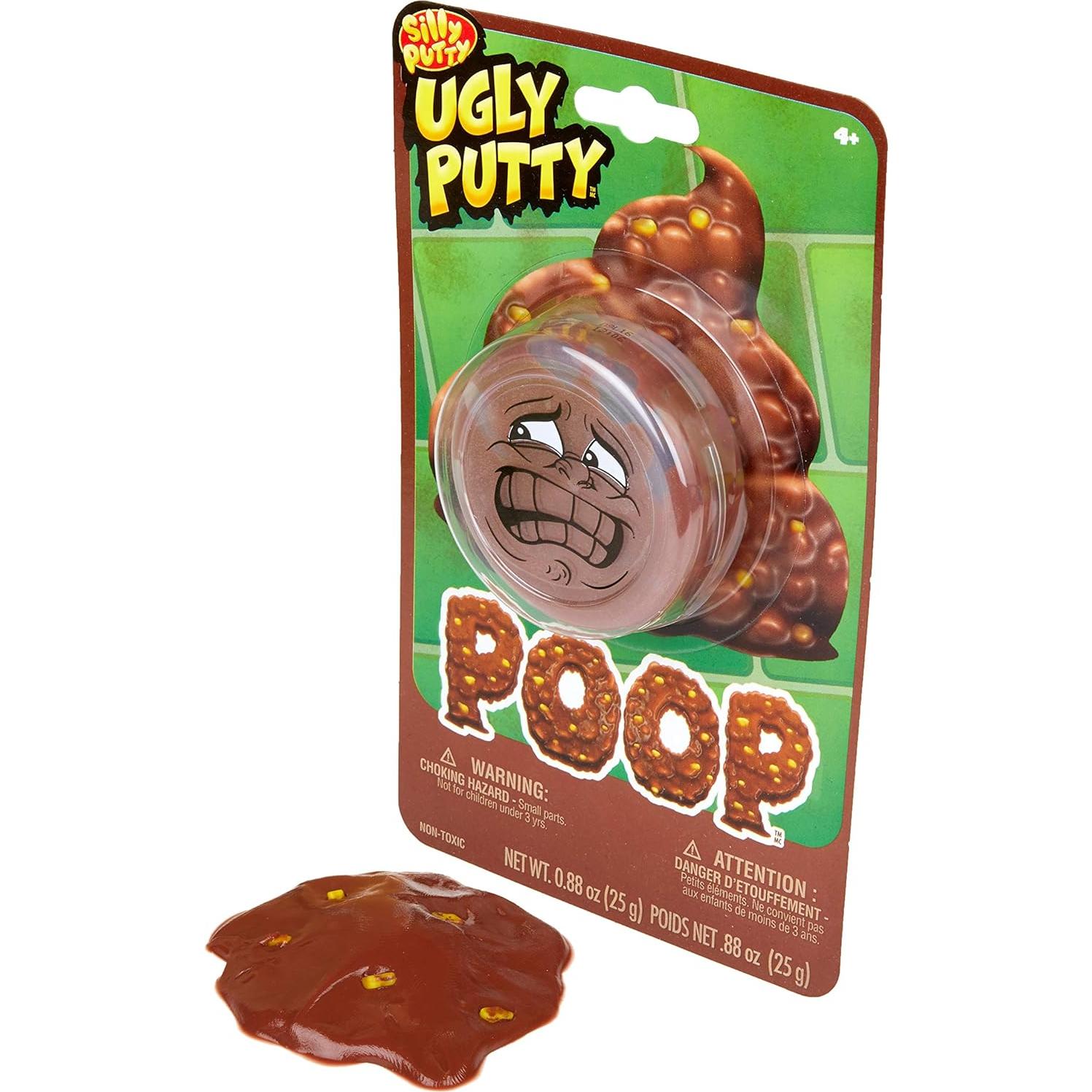 Silly Putty Ugly Putty Fake Poop Toy, Funny Toy for Kids, Gift, 1Count