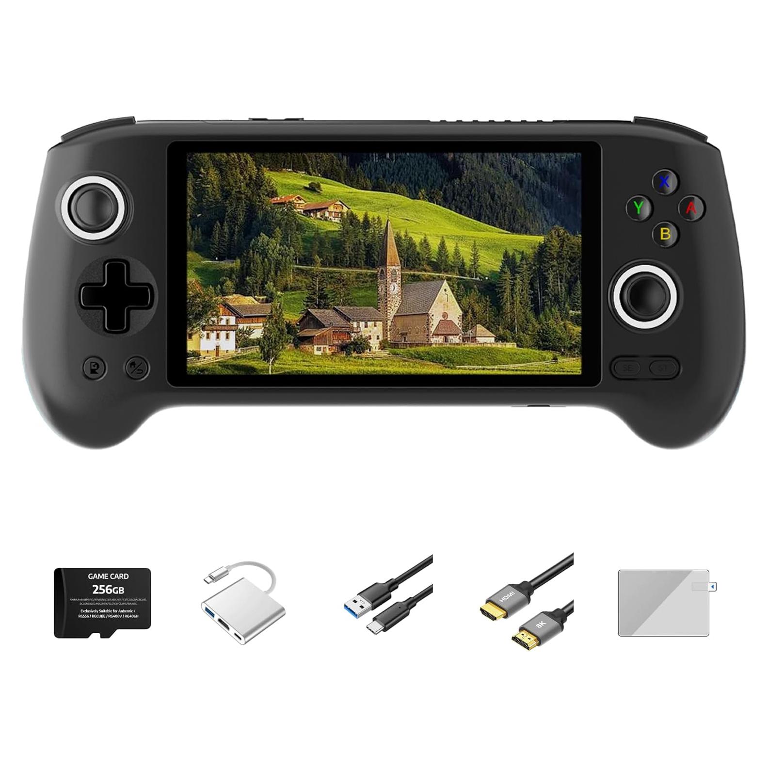 Consola de Juegos Retro Portátil AntiBoring 256GB 42K Juegos