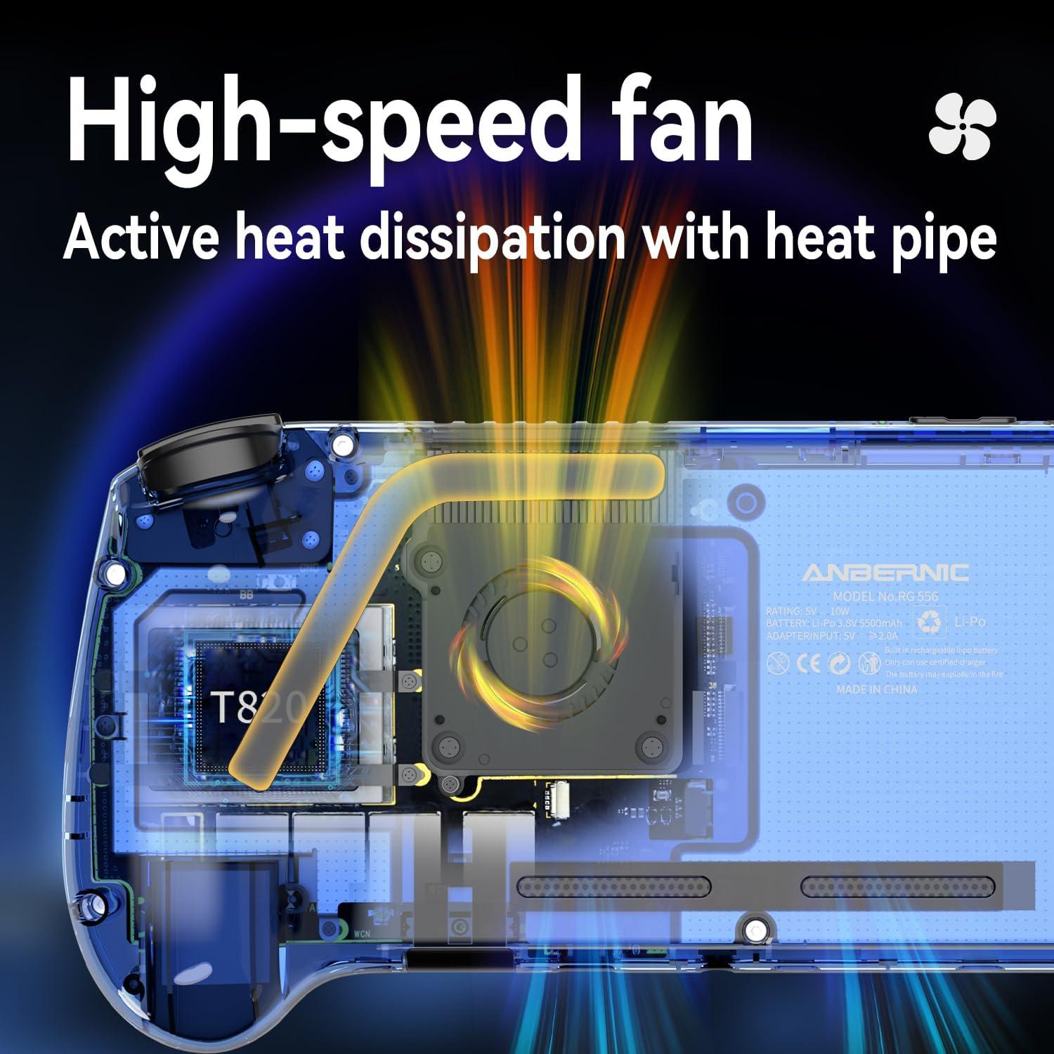Consola de Juegos Retro Portátil AntiBoring 256GB 42K Juegos
