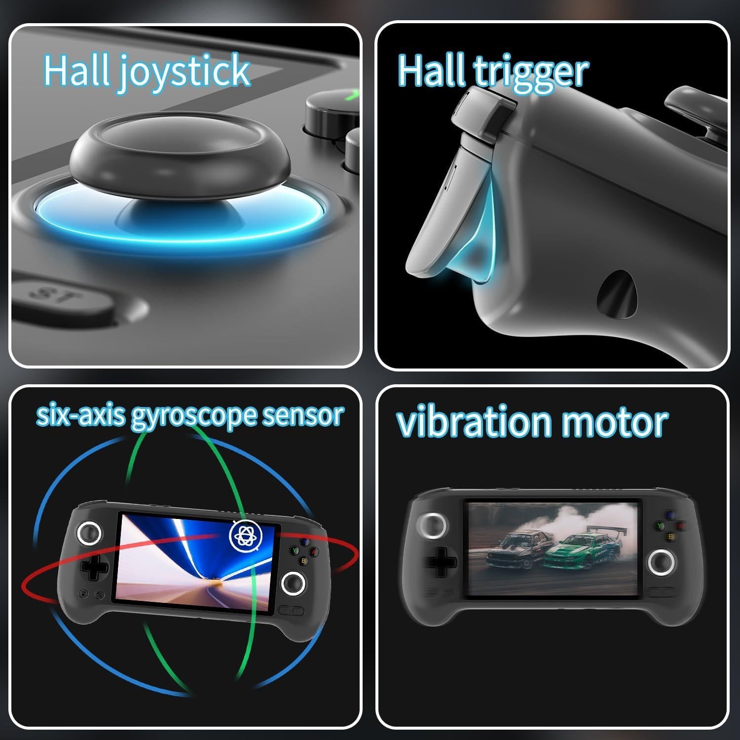 Consola de Juegos Portátil Doriteney RG556 5.48" AMOLED 8GB