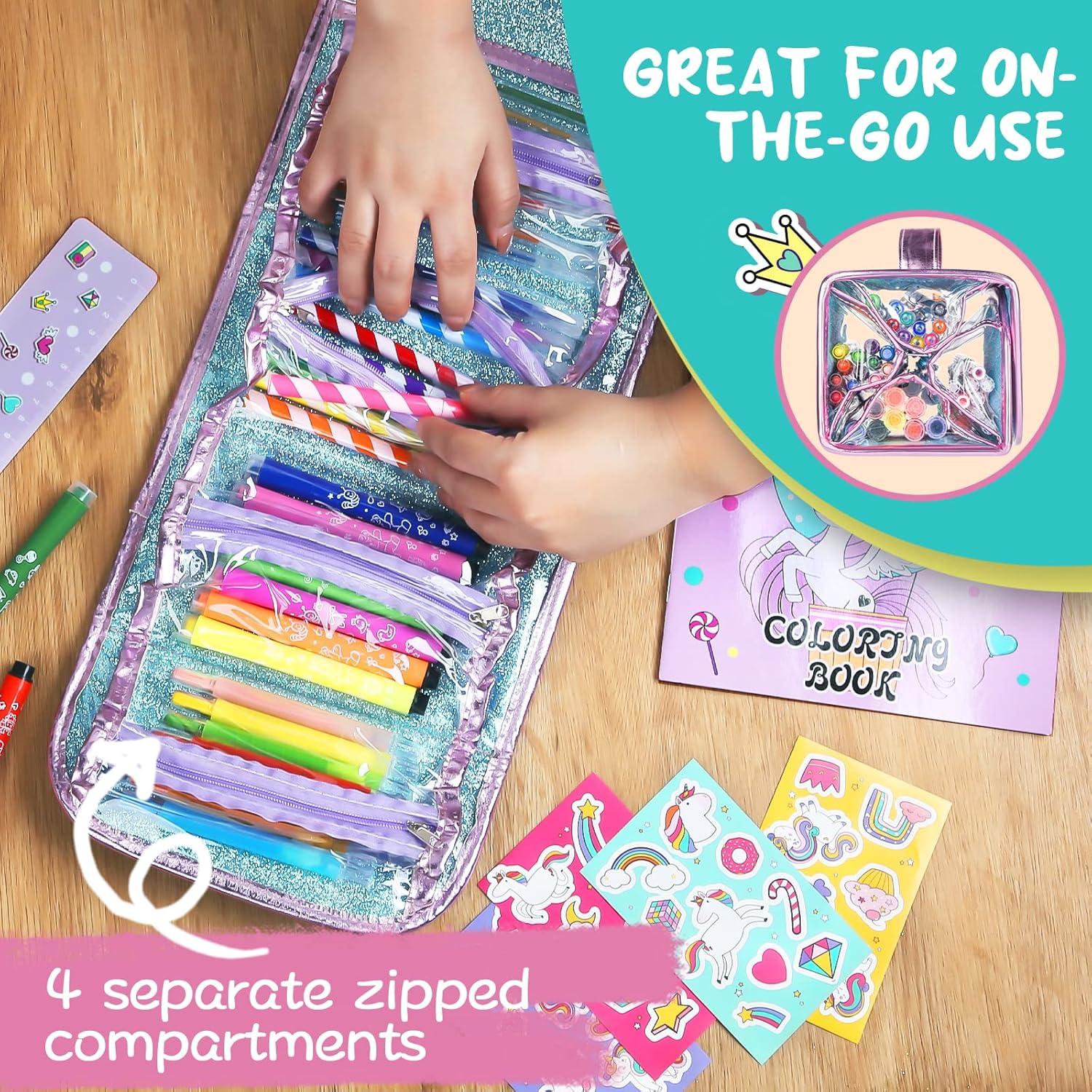 Juego de Marcadores Lavables ABERLLS Unicornio 1 Set Arte