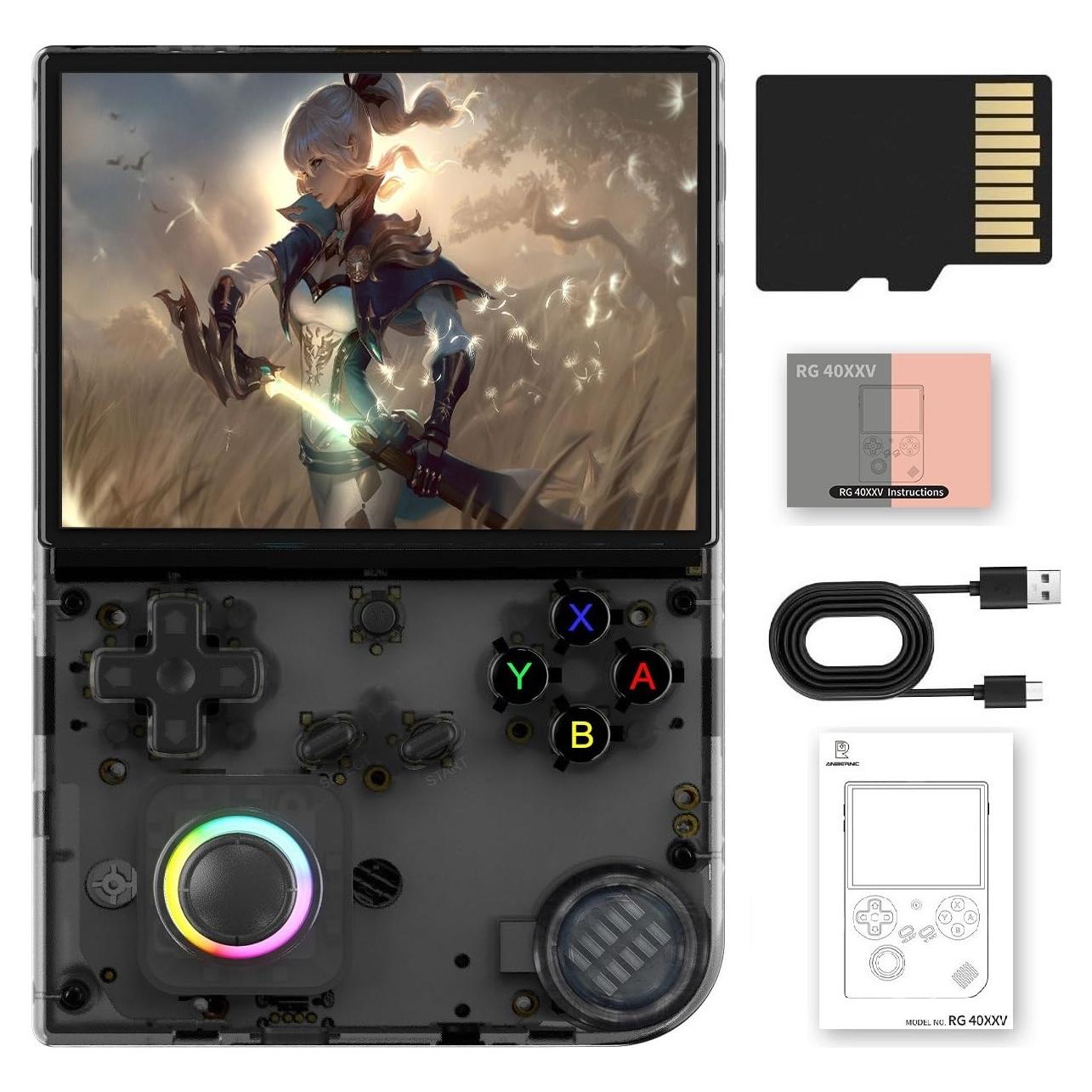 Consola de Juegos Portátil Voacle RG40XX V 4" IPS 5017 Juegos