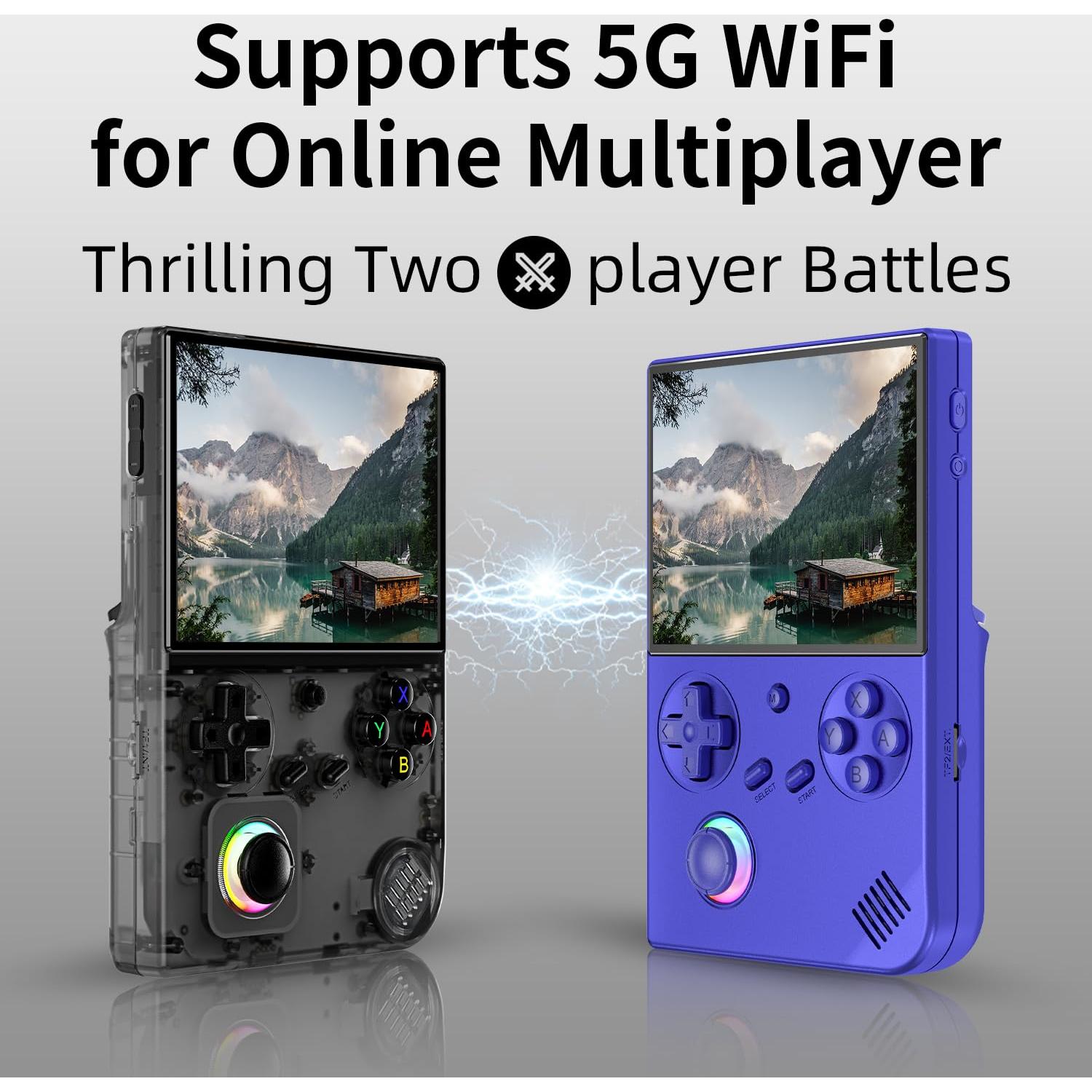 Consola de Juegos Portátil Voacle RG40XX V 4" IPS 5017 Juegos