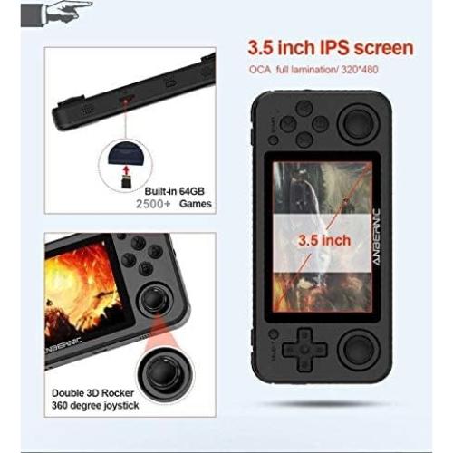 Consola de Juegos Portátil BAORUITENG RG351P 3.5" IPS 2500 Juegos