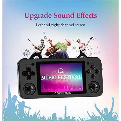 Consola de Juegos Portátil BAORUITENG RG351P 3.5" IPS 2500 Juegos