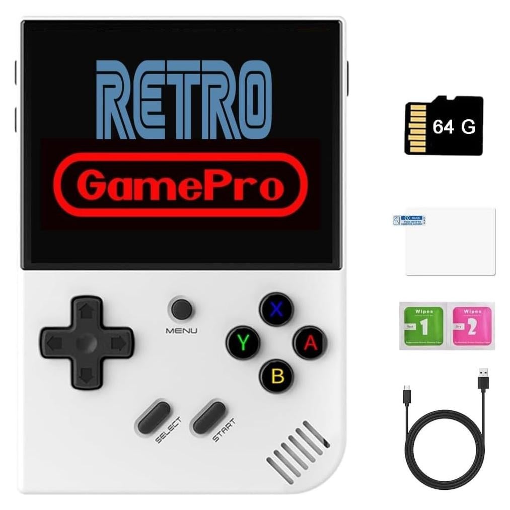 Consola de Juegos Portátil Anbernic RG35XX Plus - 5515 Juegos, HDMI, WiFi 5G