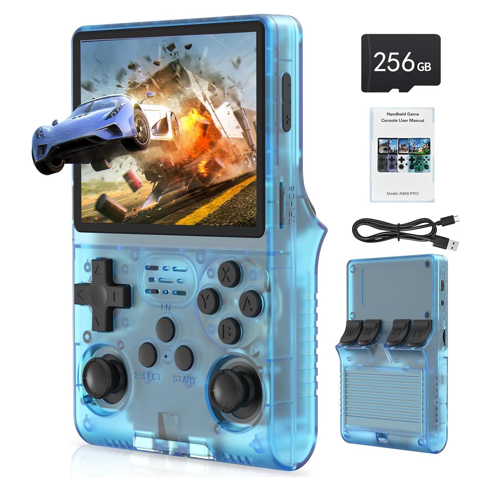 Consola de Juego Portátil FVBADE R40S PRO 30000 Juegos 3.5" IPS