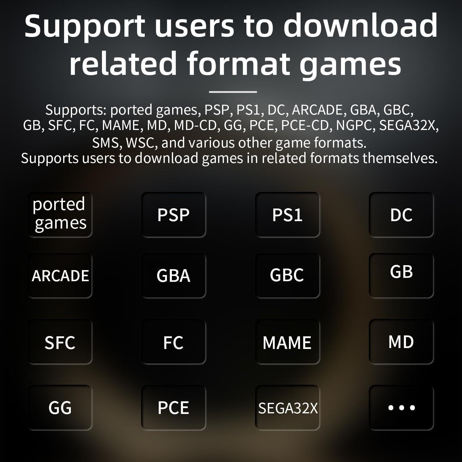 Consola de Juegos Portátil Cintwory RG28XX 64GB Pantalla 2.83"