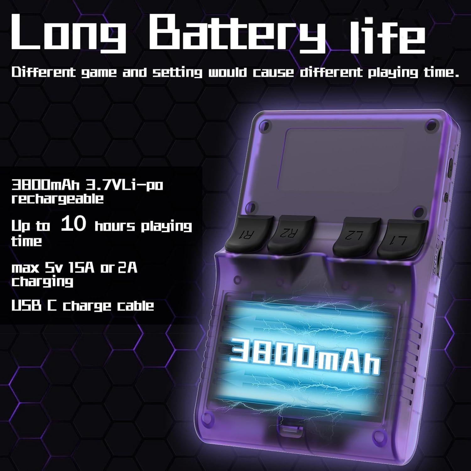 Consola de Juegos Portátil RegiisJoy R40S PRO 30000 Juegos 256GB