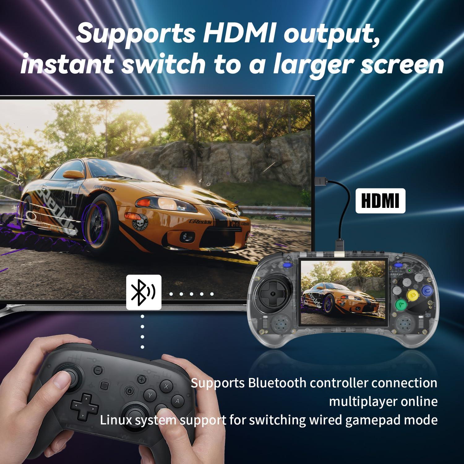 Consola de Juegos Portátil RG ARC-S 4" IPS 128GB 4541 Juegos