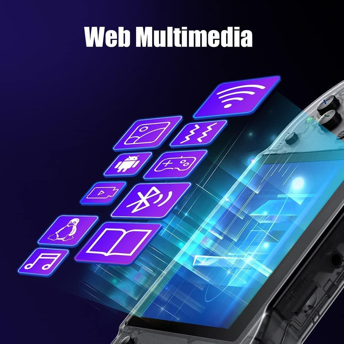 Consola de Juegos Portátil Retro GamePro 3.5" WiFi Bluetooth