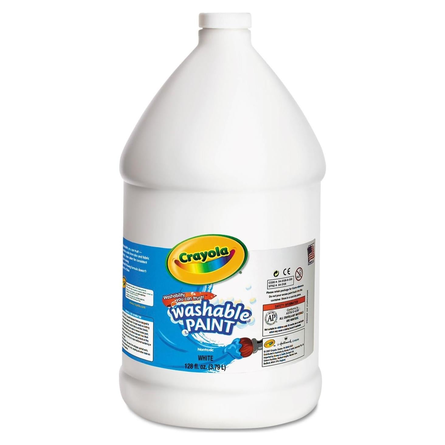 Pintura Lavable Crayola Blanca 3.79L para Interior