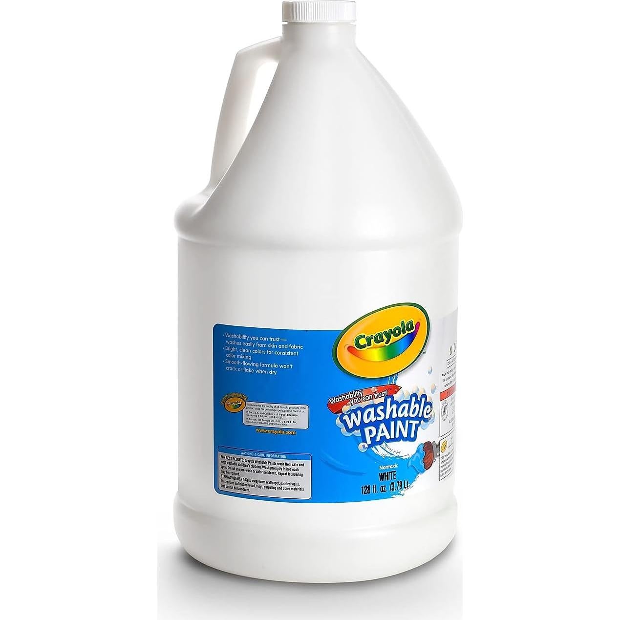 Pintura Lavable Crayola Blanca 3.79L para Interior