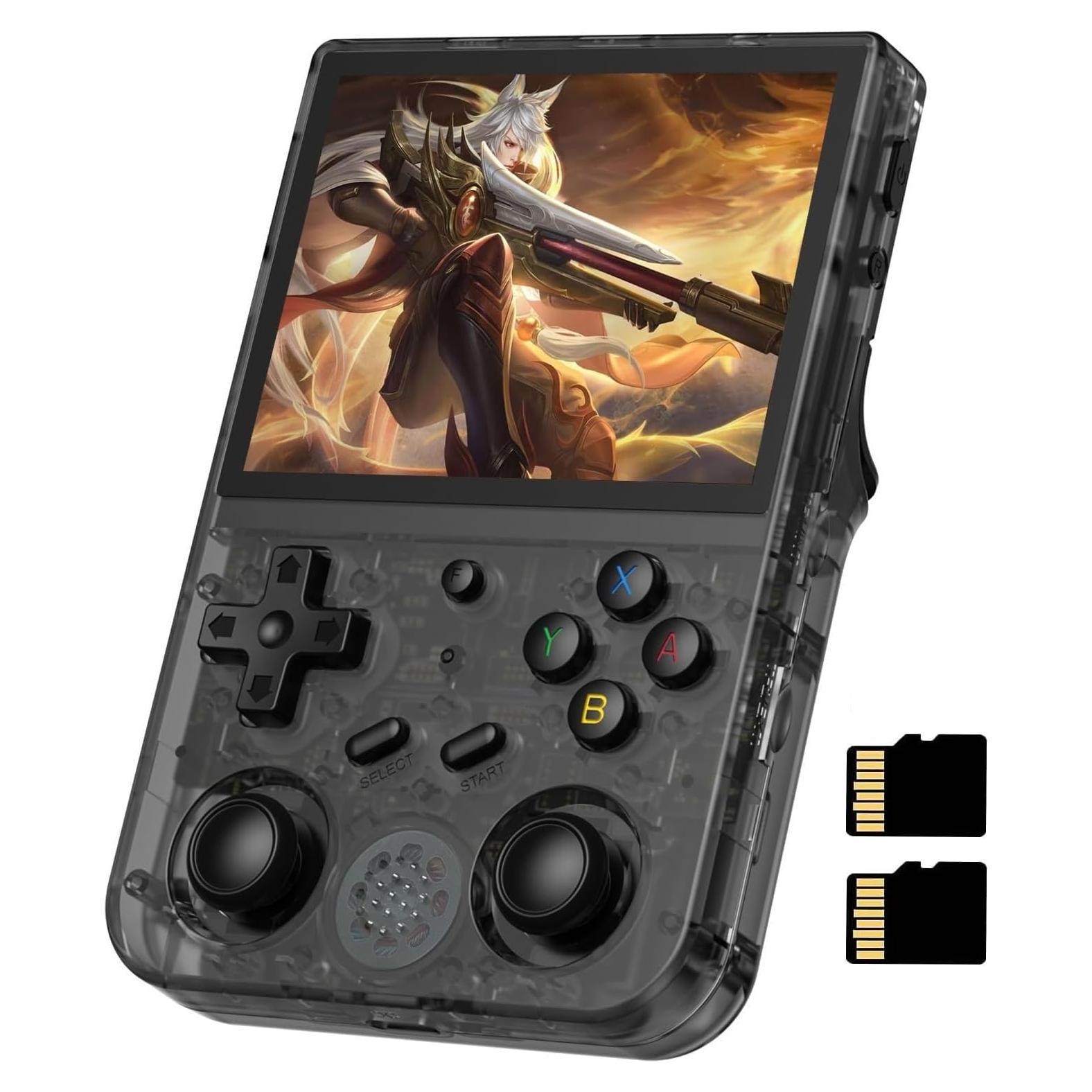 Consola de Juegos Portátil Anbernic RG353V - Doble Sistema Android 11 y Linux, 64GB, 4452 Juegos