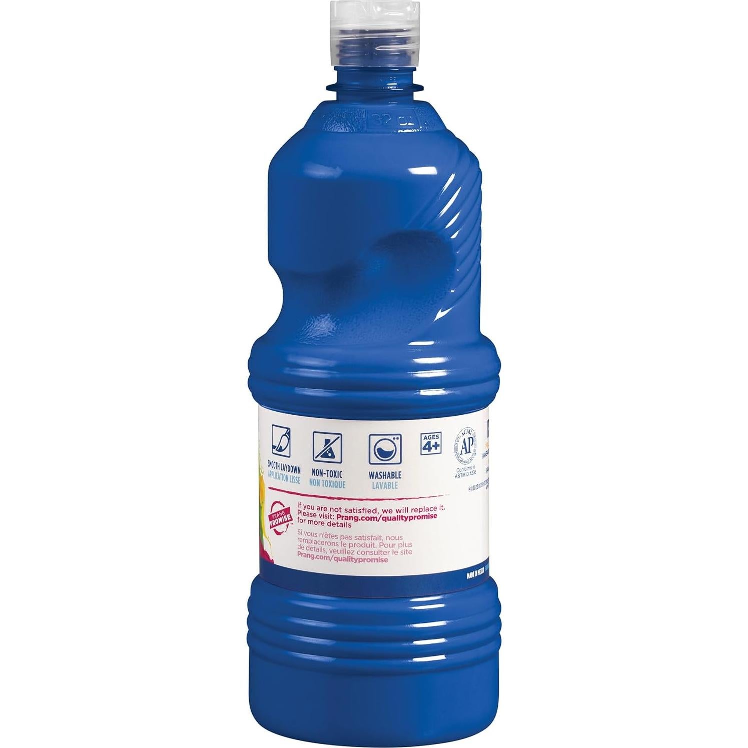 Pintura Tempera Lavable Prang Azul 32 Oz (0,95 L) 1 Cuenta