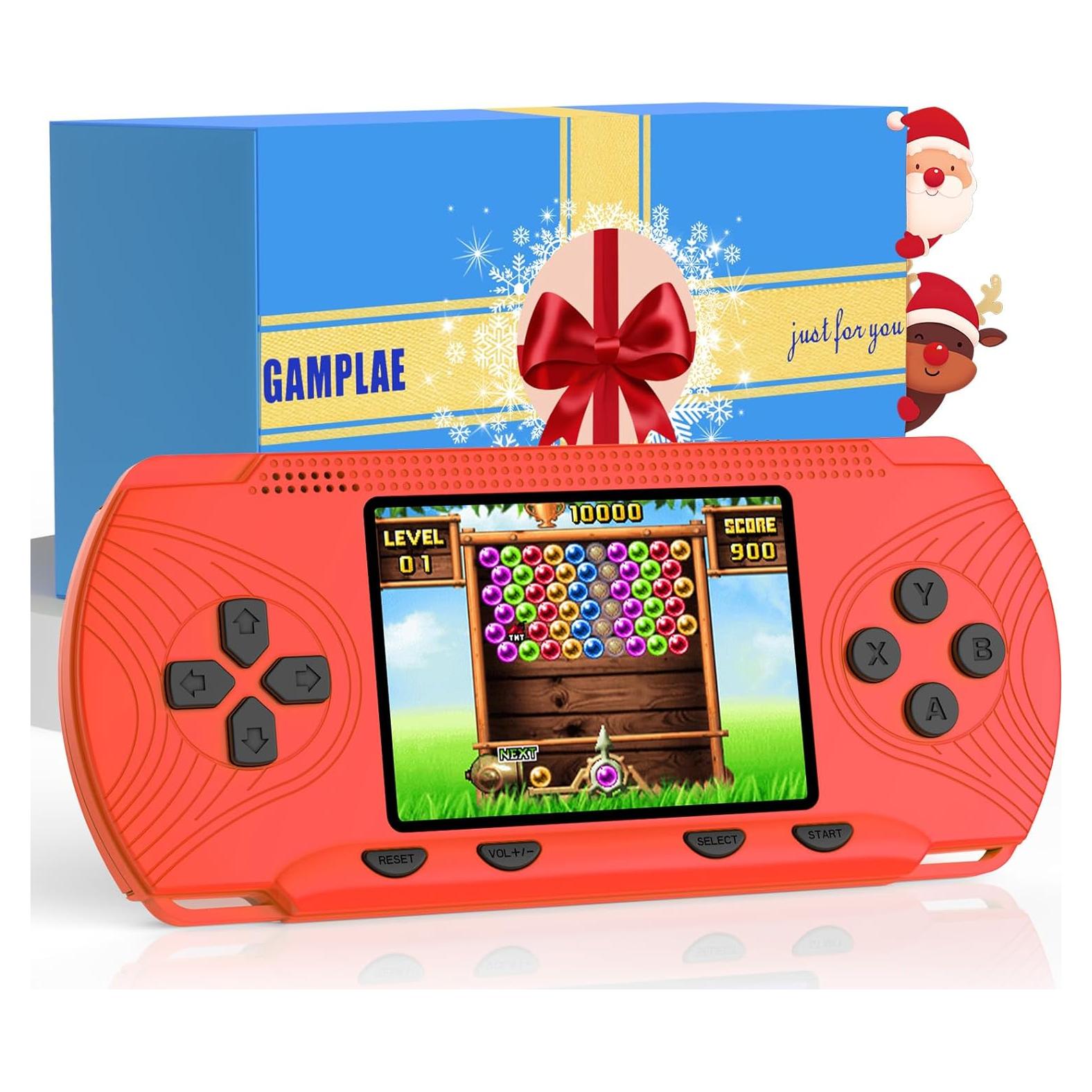 Consola de Juegos Portátil G-RECREATER 258 Juegos 3" HD