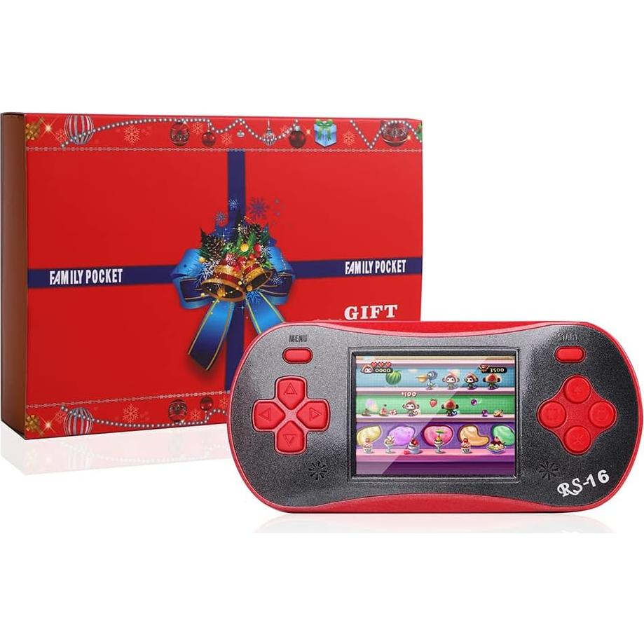 Controlador de Juego Portátil FAMILY POCKET RS16 260 Juegos