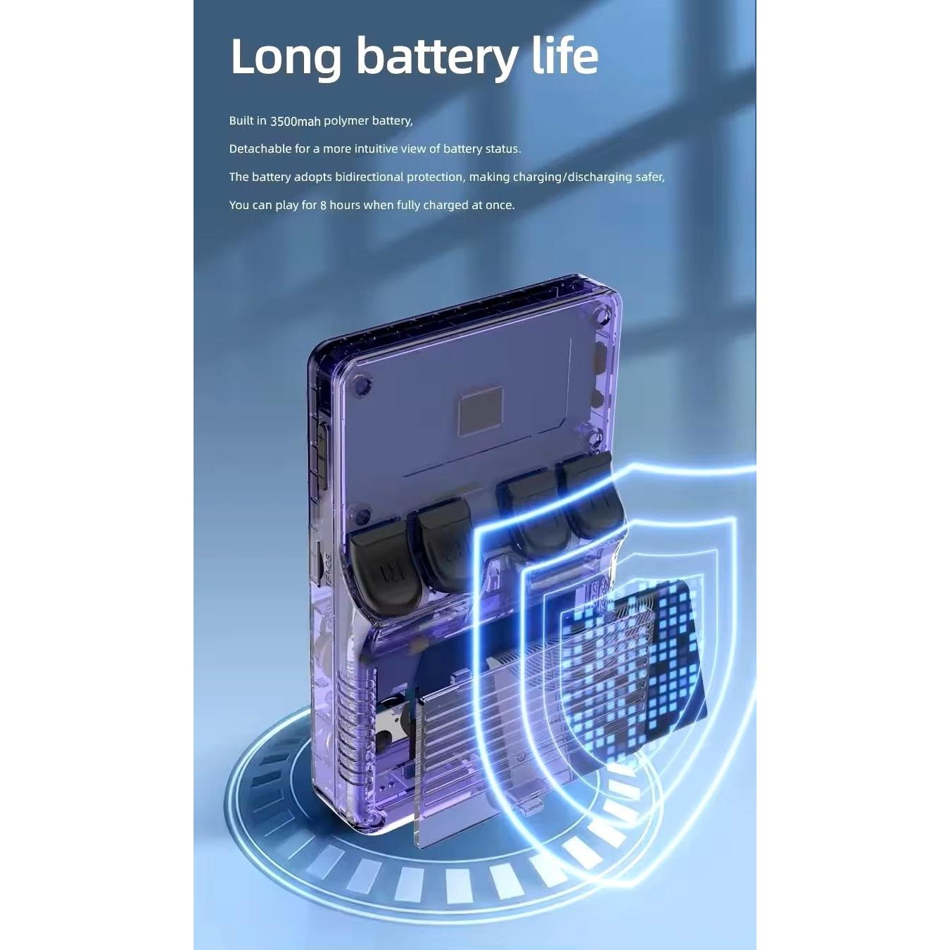 Consola Portátil Anbernic R36S Rosa 3.5" IPS 15000 Juegos