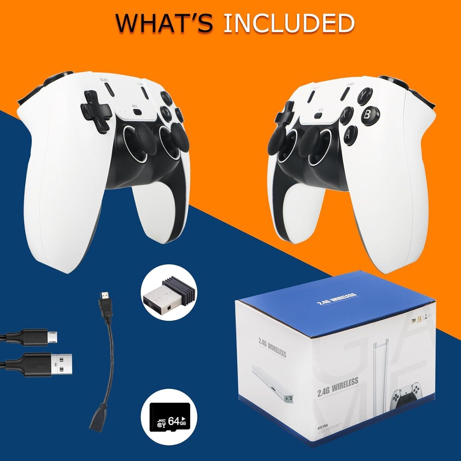 Consola de Videojuegos Retro Youngwants M15 20000 Juegos 4K HDMI