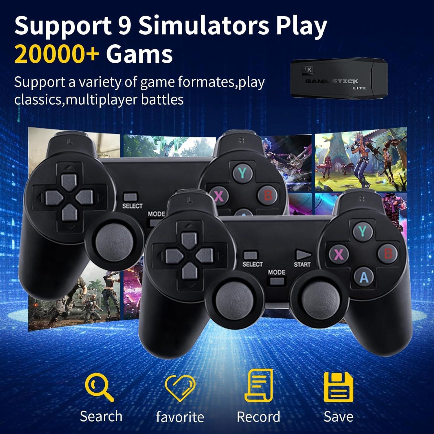 Consola de Juego Portátil Yellami M8 64GB HDMI 4K Retro