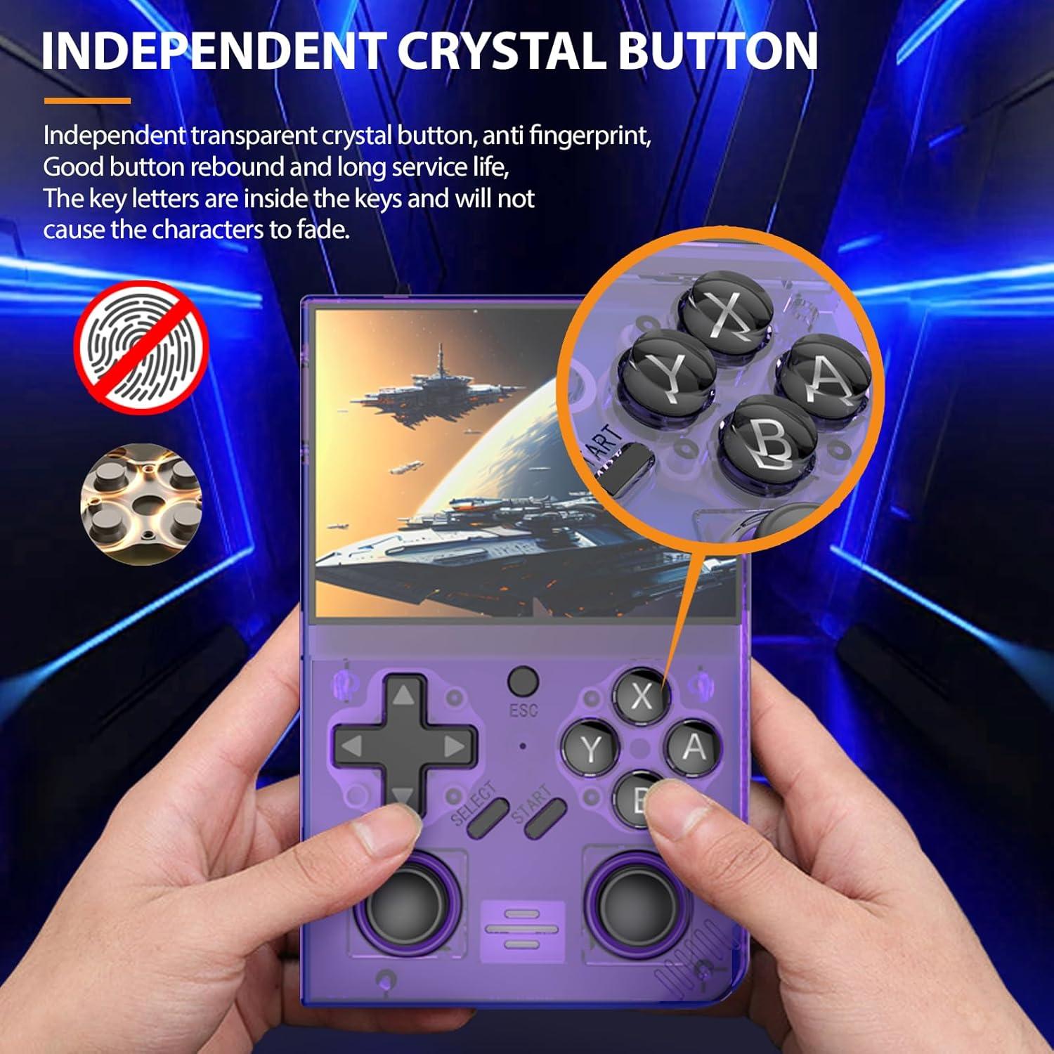 Consola de Juegos Portátil Retro Ugonetend 3.5" IPS 64GB 15000 Juegos