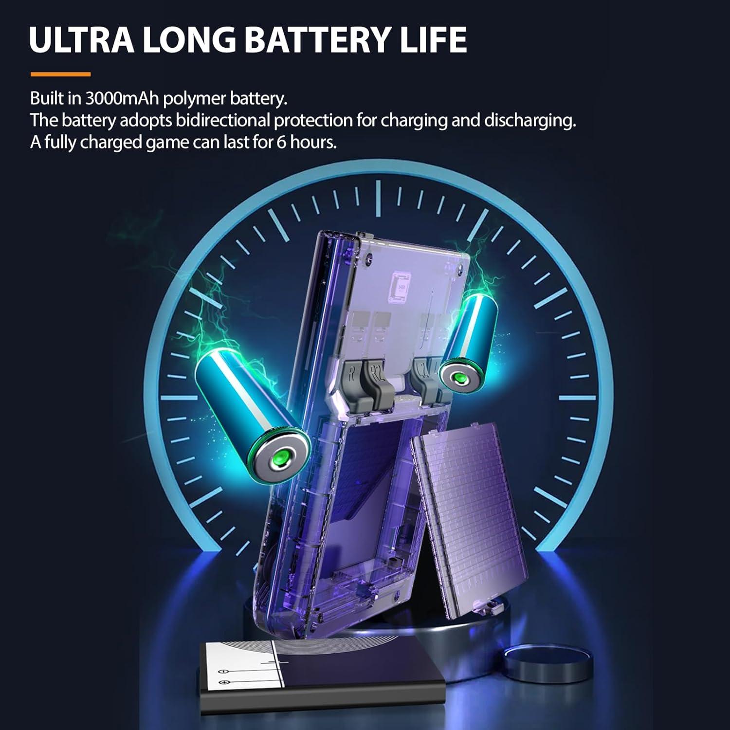 Consola de Juegos Portátil Retro Ugonetend 3.5" IPS 64GB 15000 Juegos