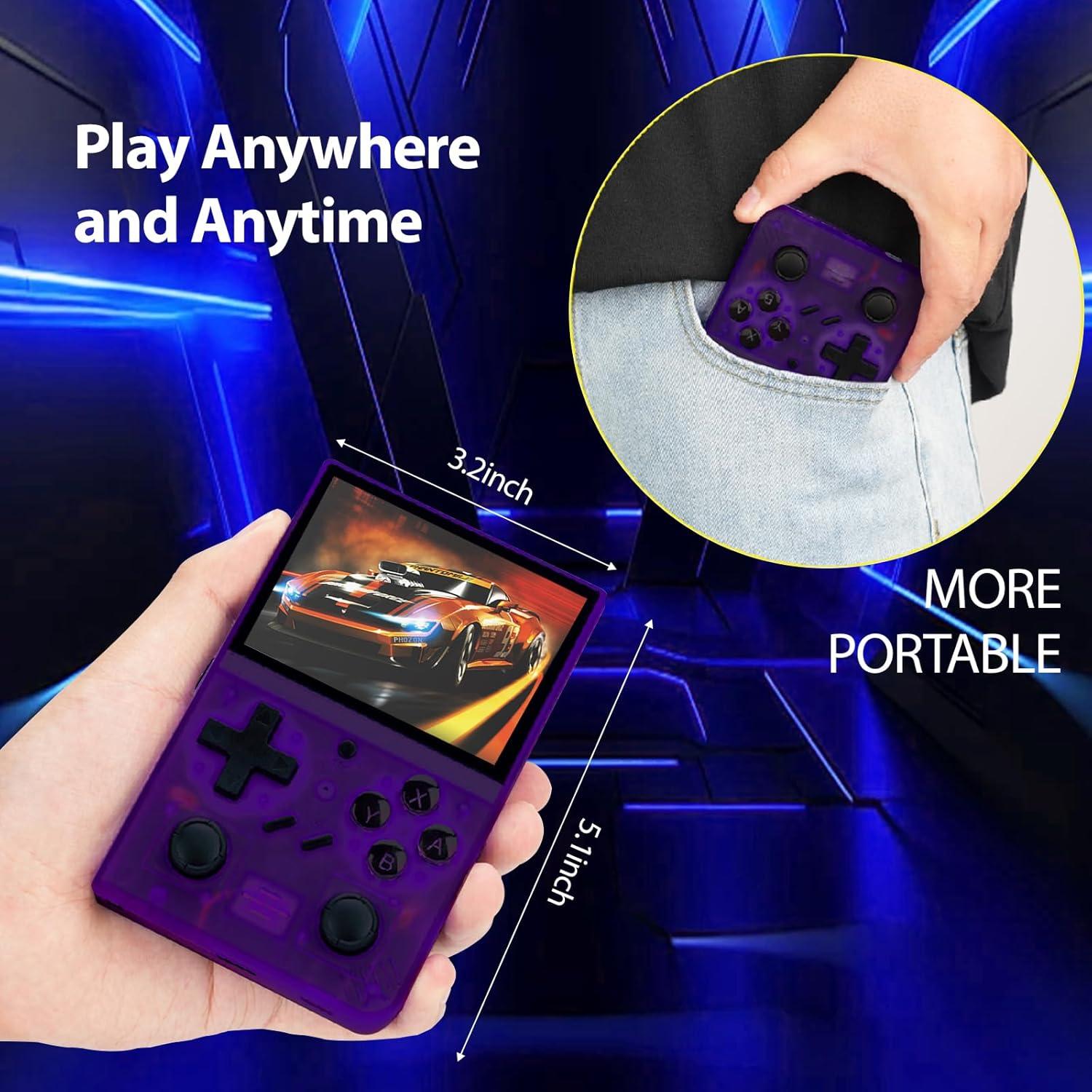 Consola de Juegos Portátil Retro Ugonetend 3.5" IPS 64GB 15000 Juegos